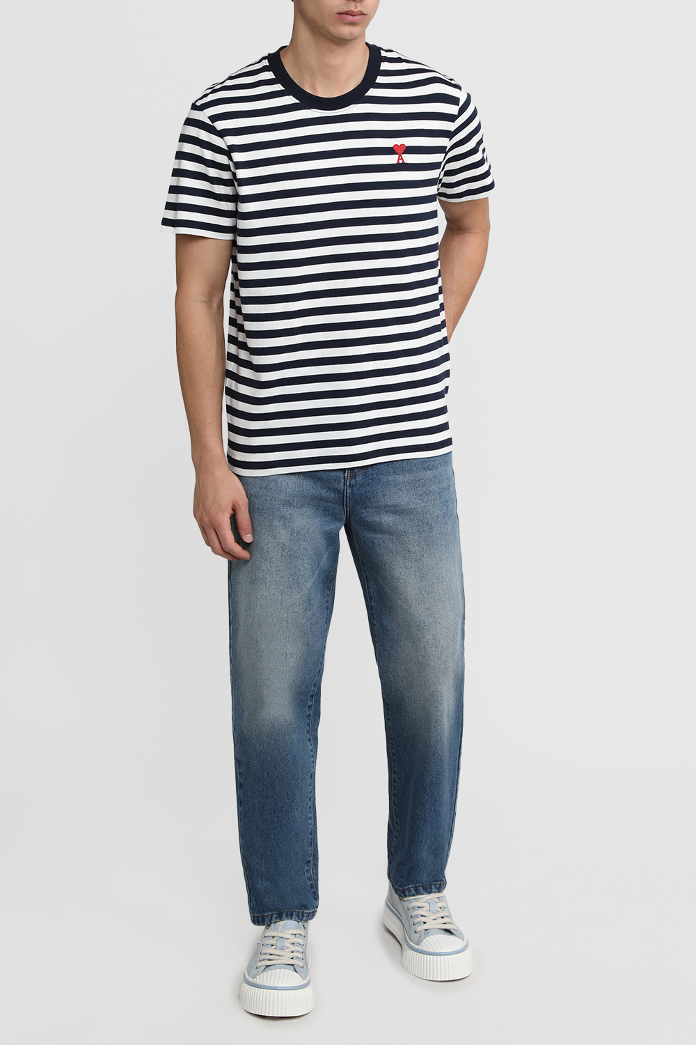 חולצת טי עם פסים